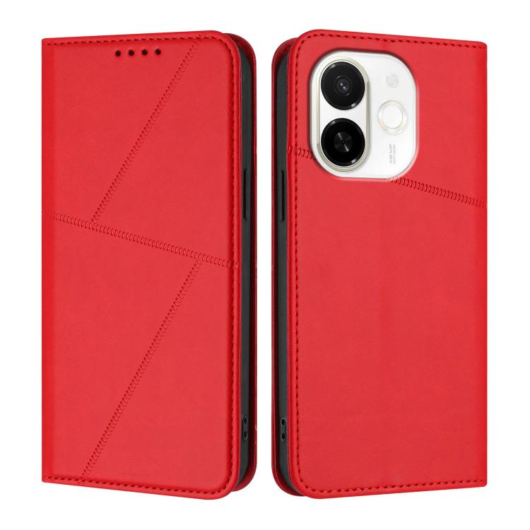 Strong Magnetic Frosted Flip Leather Phone Case, For Tecno Spark 30C 5G / Pop 9 5G, For Tecno Spark Go 2025 / Pop 9 4G, For Tecno Camon 30S, For Tecno Pova 6 Neo 5G / Spark 30 5G, For Tecno Spark 30 Pro, For Tecno Spark 30 4G                           ...