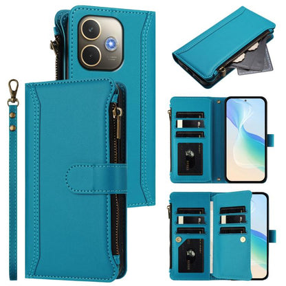 Magnetic Closure 9 Card Slots Zipper Leather Case with Hand Strap, For OPPO Reno16 F 5G/Reno16 FS 5G, For OPPO Reno16/Reno16 Pro 5G Global, For OPPO Find X9s Pro 5G, For OPPO Find X9 Ultra, For OPPO Find X9, For OPPO A6 GT 5G, For OPPO Find X9 Pro     ...