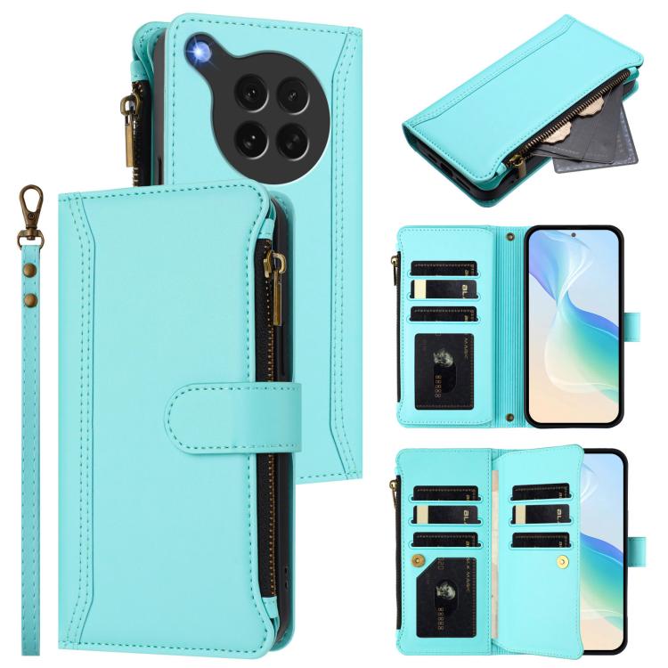 Magnetic Closure 9 Card Slots Zipper Leather Case with Hand Strap, For OPPO Reno16 F 5G/Reno16 FS 5G, For OPPO Reno16/Reno16 Pro 5G Global, For OPPO Find X9s Pro 5G, For OPPO Find X9 Ultra, For OPPO Find X9, For OPPO A6 GT 5G, For OPPO Find X9 Pro     ...