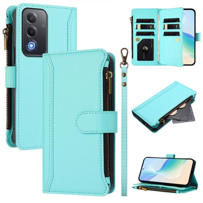 Magnetic Closure 9 Card Slots Zipper Leather Case with Hand Strap, For OPPO Reno16 F 5G/Reno16 FS 5G, For OPPO Reno16/Reno16 Pro 5G Global, For OPPO Find X9s Pro 5G, For OPPO Find X9 Ultra, For OPPO Find X9, For OPPO A6 GT 5G, For OPPO Find X9 Pro     ...