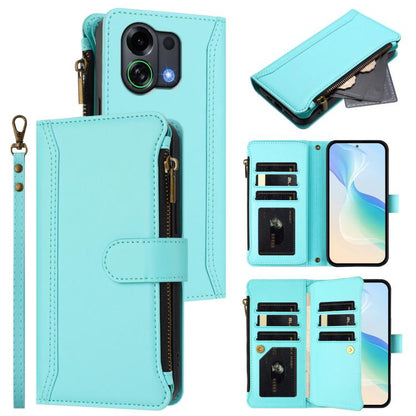 Magnetic Closure 9 Card Slots Zipper Leather Case with Hand Strap, For OPPO Reno16 F 5G/Reno16 FS 5G, For OPPO Reno16/Reno16 Pro 5G Global, For OPPO Find X9s Pro 5G, For OPPO Find X9 Ultra, For OPPO Find X9, For OPPO A6 GT 5G, For OPPO Find X9 Pro     ...