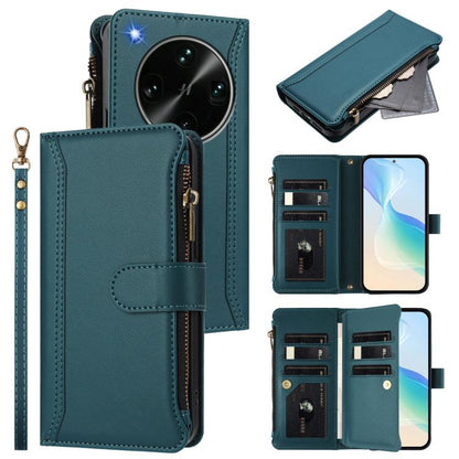Magnetic Closure 9 Card Slots Zipper Leather Case with Hand Strap, For OPPO Reno16 F 5G/Reno16 FS 5G, For OPPO Reno16/Reno16 Pro 5G Global, For OPPO Find X9s Pro 5G, For OPPO Find X9 Ultra, For OPPO Find X9, For OPPO A6 GT 5G, For OPPO Find X9 Pro     ...
