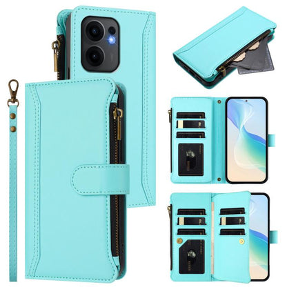 Magnetic Closure 9 Card Slots Zipper Leather Case with Hand Strap, For OPPO F29 Pro 5G Global, For OPPO F29 5G Global, For OPPO Reno13 F 5G/Reno13 F 4G India, For OPPO A3 4G Global / A60 5G Global, For OPPO Find X8 5G Global                            ...