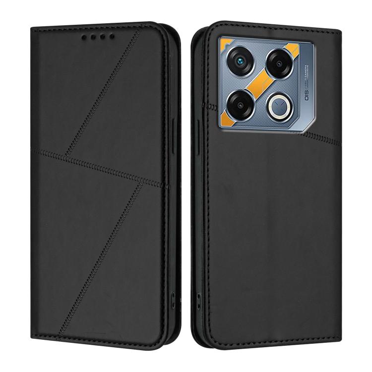 Strong Magnetic Frosted Flip Leather Phone Case, For Infinix Note 50 4G / Note 50 Pro 4G, For Infinix Hot 50 Pro 4G, For Infinix Hot 50i / Smart 9, For Infinix Hot 50 Pro+ 4G, For Infinix Hot 50 4G, For Infinix Hot 50 5G                                ...