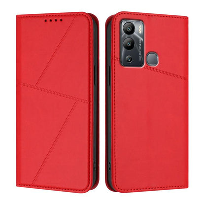 Strong Magnetic Frosted Flip Leather Phone Case, For Infinix Hot 30, For Infinix Hot 20 5G, For Infinix Smart 7, For Infinix Hot 12i / Hot 20i, For Infinix Hot 20 4G, For Infinix Smart 6 Plus India, For Infinix Smart 6 HD