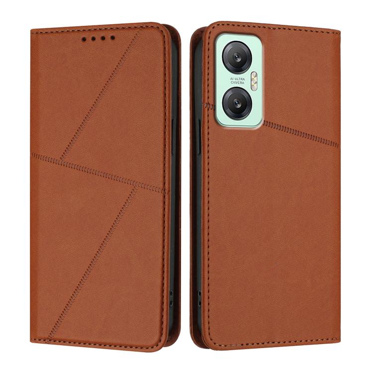 Strong Magnetic Frosted Flip Leather Phone Case, For Infinix Hot 30, For Infinix Hot 20 5G, For Infinix Smart 7, For Infinix Hot 12i / Hot 20i, For Infinix Hot 20 4G, For Infinix Smart 6 Plus India, For Infinix Smart 6 HD