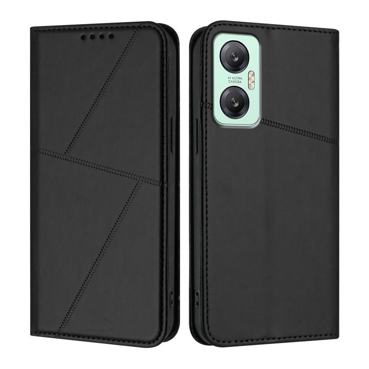Strong Magnetic Frosted Flip Leather Phone Case, For Infinix Hot 30, For Infinix Hot 20 5G, For Infinix Smart 7, For Infinix Hot 12i / Hot 20i, For Infinix Hot 20 4G, For Infinix Smart 6 Plus India, For Infinix Smart 6 HD