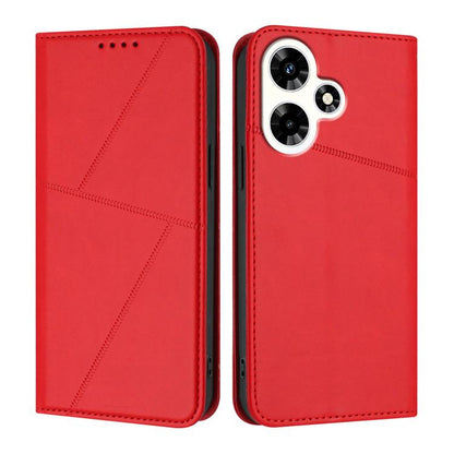 Strong Magnetic Frosted Flip Leather Phone Case, For Infinix Hot 30, For Infinix Hot 20 5G, For Infinix Smart 7, For Infinix Hot 12i / Hot 20i, For Infinix Hot 20 4G, For Infinix Smart 6 Plus India, For Infinix Smart 6 HD