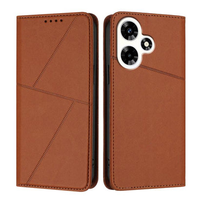 Strong Magnetic Frosted Flip Leather Phone Case, For Infinix Hot 30, For Infinix Hot 20 5G, For Infinix Smart 7, For Infinix Hot 12i / Hot 20i, For Infinix Hot 20 4G, For Infinix Smart 6 Plus India, For Infinix Smart 6 HD
