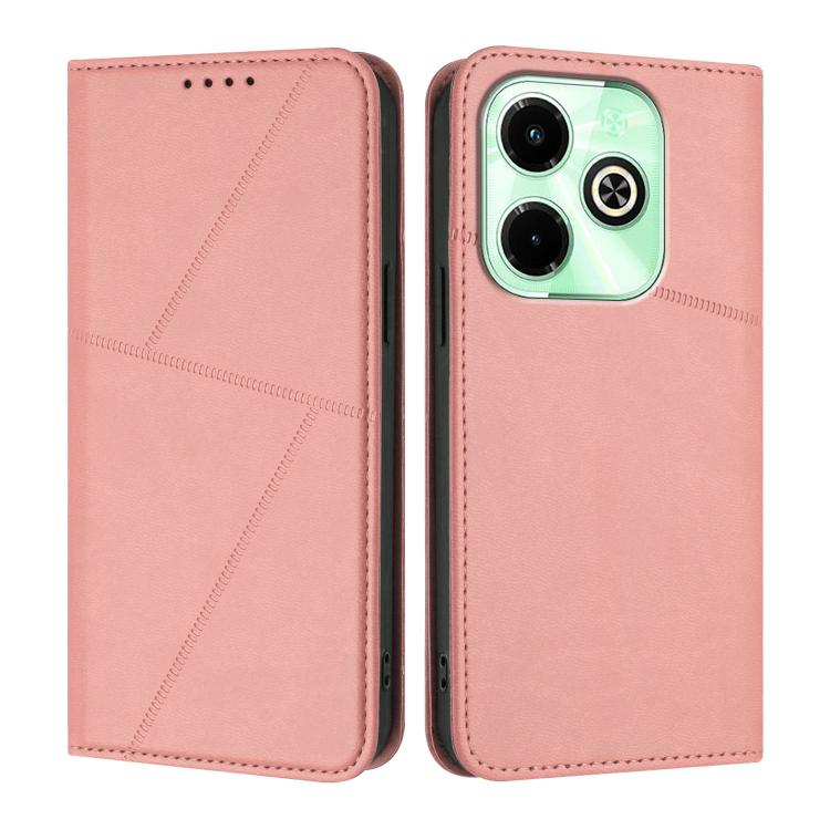 Strong Magnetic Frosted Flip Leather Phone Case, For Infinix Note 40 Pro / Note 40 Pro+, For Infinix Note 40 4G, For Infinix Hot 40 / Hot 40 Pro, For Infinix Hot 40i, For Infinix Zero 30 4G, For Infinix Hot 30 Play / Hot 30 Play NFC                    ...