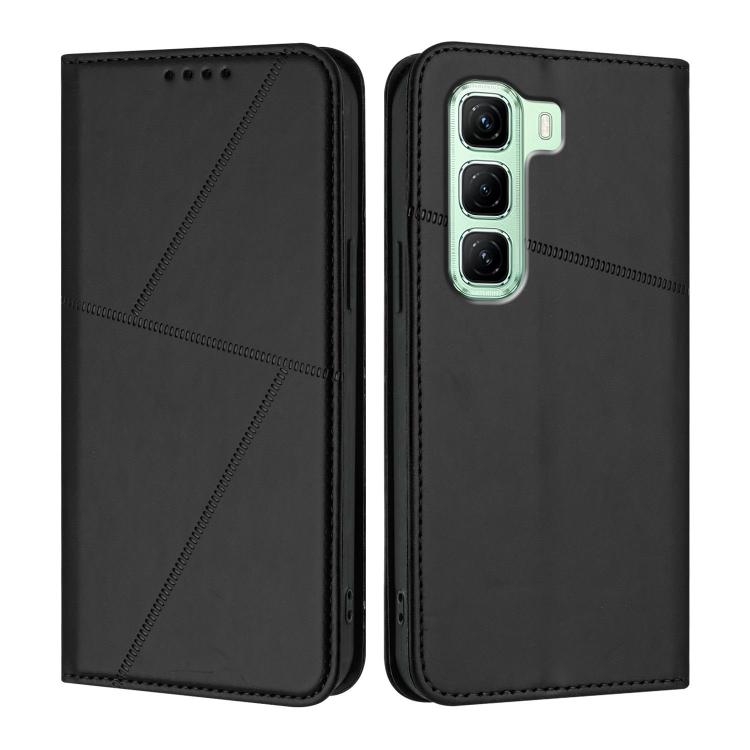 Strong Magnetic Frosted Flip Leather Phone Case, For Infinix Note 50 4G / Note 50 Pro 4G, For Infinix Hot 50 Pro 4G, For Infinix Hot 50i / Smart 9, For Infinix Hot 50 Pro+ 4G, For Infinix Hot 50 4G, For Infinix Hot 50 5G                                ...