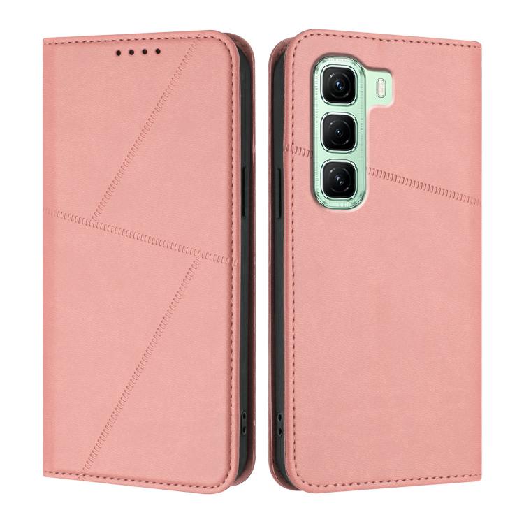 Strong Magnetic Frosted Flip Leather Phone Case, For Infinix Note 50 4G / Note 50 Pro 4G, For Infinix Hot 50 Pro 4G, For Infinix Hot 50i / Smart 9, For Infinix Hot 50 Pro+ 4G, For Infinix Hot 50 4G, For Infinix Hot 50 5G                                ...