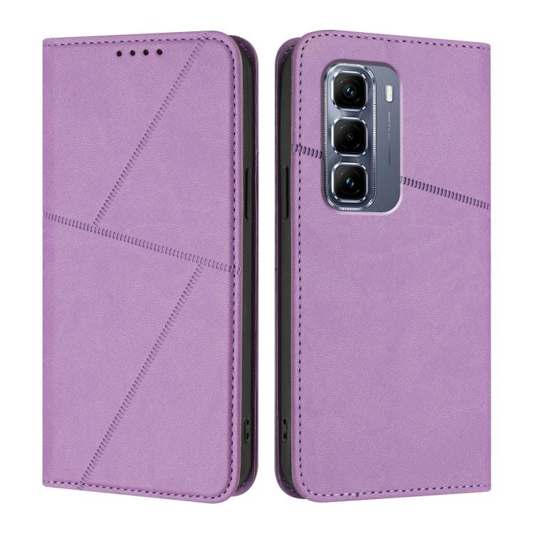 Strong Magnetic Frosted Flip Leather Phone Case, For Infinix Note 50 4G / Note 50 Pro 4G, For Infinix Hot 50 Pro 4G, For Infinix Hot 50i / Smart 9, For Infinix Hot 50 Pro+ 4G, For Infinix Hot 50 4G, For Infinix Hot 50 5G                                ...