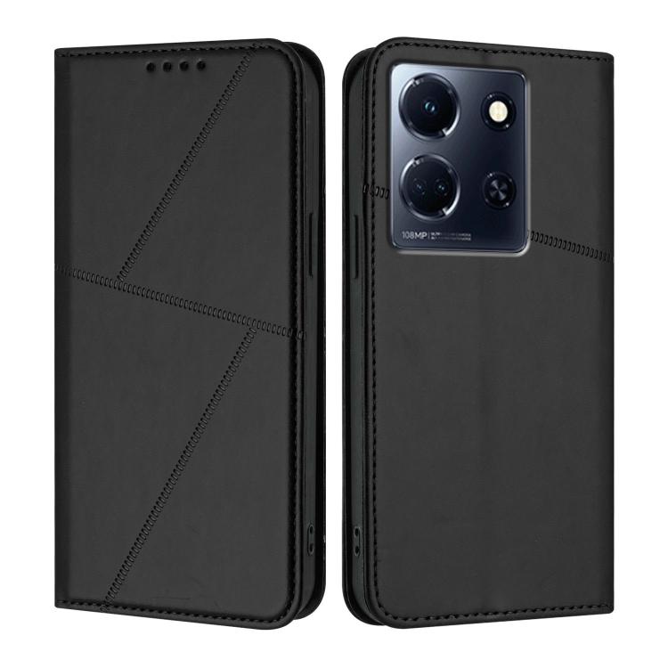 Strong Magnetic Frosted Flip Leather Phone Case, For Infinix Note 40 Pro / Note 40 Pro+, For Infinix Note 40 4G, For Infinix Hot 40 / Hot 40 Pro, For Infinix Hot 40i, For Infinix Zero 30 4G, For Infinix Hot 30 Play / Hot 30 Play NFC                    ...