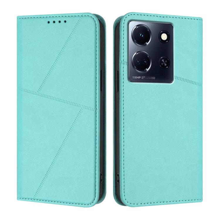Strong Magnetic Frosted Flip Leather Phone Case, For Infinix Note 40 Pro / Note 40 Pro+, For Infinix Note 40 4G, For Infinix Hot 40 / Hot 40 Pro, For Infinix Hot 40i, For Infinix Zero 30 4G, For Infinix Hot 30 Play / Hot 30 Play NFC                    ...