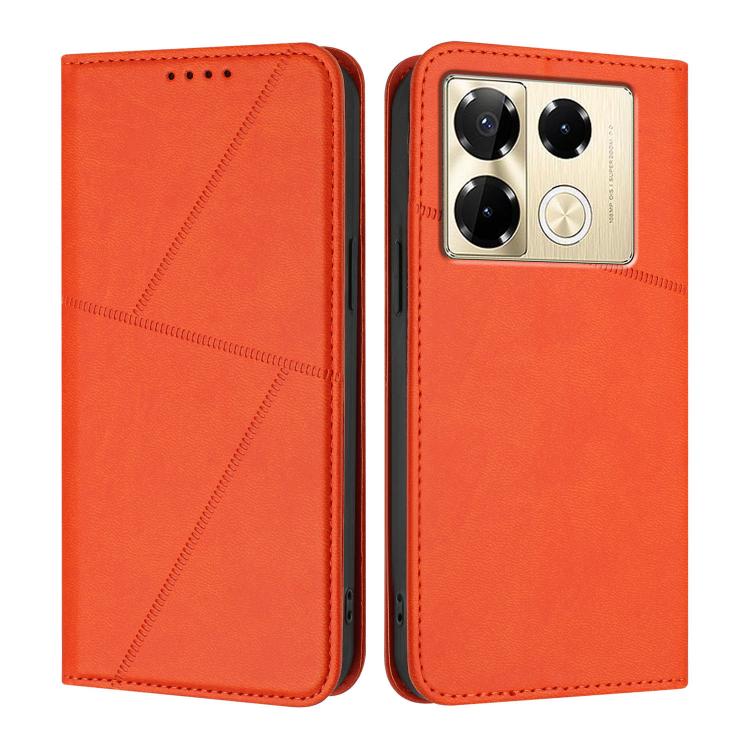 Strong Magnetic Frosted Flip Leather Phone Case, For Infinix Note 40 Pro / Note 40 Pro+, For Infinix Note 40 4G, For Infinix Hot 40 / Hot 40 Pro, For Infinix Hot 40i, For Infinix Zero 30 4G, For Infinix Hot 30 Play / Hot 30 Play NFC                    ...