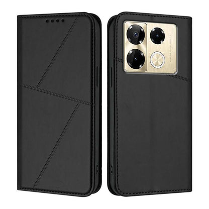 Strong Magnetic Frosted Flip Leather Phone Case, For Infinix Note 40 Pro / Note 40 Pro+, For Infinix Note 40 4G, For Infinix Hot 40 / Hot 40 Pro, For Infinix Hot 40i, For Infinix Zero 30 4G, For Infinix Hot 30 Play / Hot 30 Play NFC                    ...