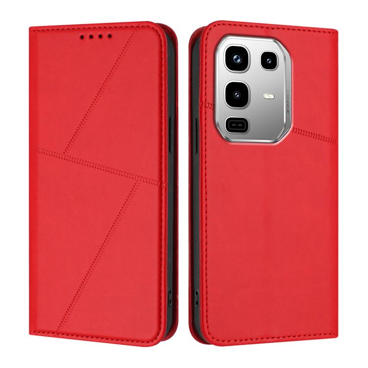 Strong Magnetic Frosted Flip Leather Phone Case, For Infinix Note 50 4G / Note 50 Pro 4G, For Infinix Hot 50 Pro 4G, For Infinix Hot 50i / Smart 9, For Infinix Hot 50 Pro+ 4G, For Infinix Hot 50 4G, For Infinix Hot 50 5G                                ...