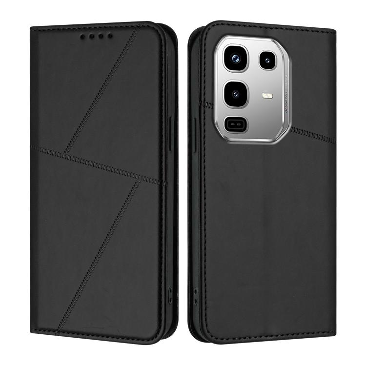 Strong Magnetic Frosted Flip Leather Phone Case, For Infinix Note 50 4G / Note 50 Pro 4G, For Infinix Hot 50 Pro 4G, For Infinix Hot 50i / Smart 9, For Infinix Hot 50 Pro+ 4G, For Infinix Hot 50 4G, For Infinix Hot 50 5G                                ...