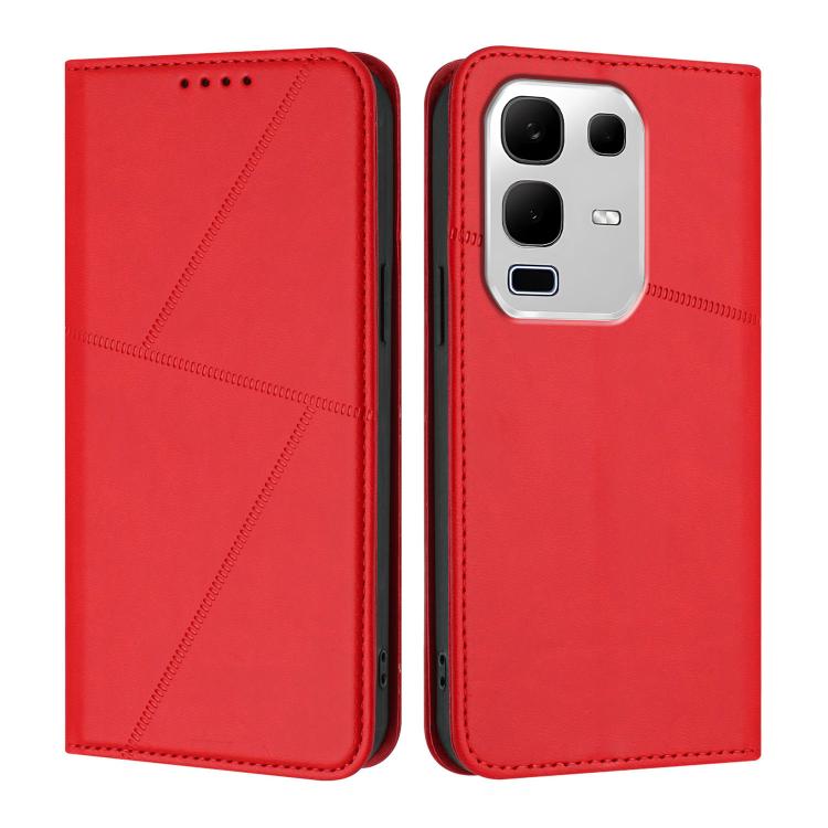 Strong Magnetic Frosted Flip Leather Phone Case, For Infinix GT 50 Pro 5G, For Infinix Hot 70 5G, For Infinix Note Edge 5G, For Infinix Smart 20 4G, For Infinix Note 60 5G, For Infinix Hot 60 4G / Hot 60i 4G, For Infinix Smart 10 Plus 4G               ...