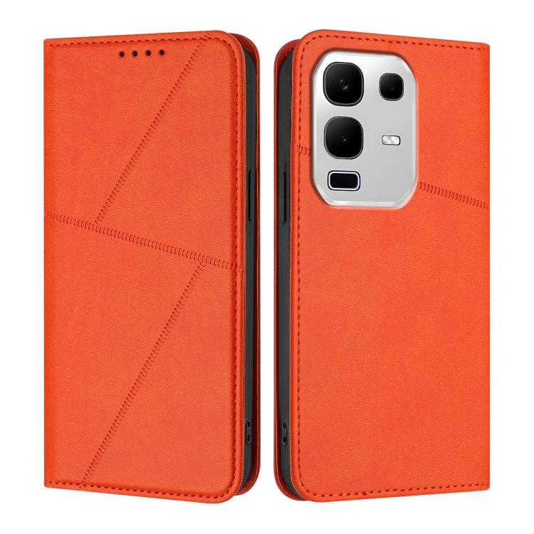 Strong Magnetic Frosted Flip Leather Phone Case, For Infinix GT 50 Pro 5G, For Infinix Hot 70 5G, For Infinix Note Edge 5G, For Infinix Smart 20 4G, For Infinix Note 60 5G, For Infinix Hot 60 4G / Hot 60i 4G, For Infinix Smart 10 Plus 4G               ...