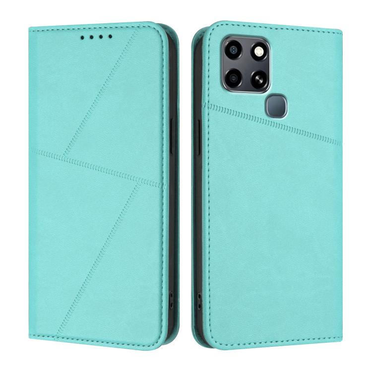 Strong Magnetic Frosted Flip Leather Phone Case, For Infinix Hot 30, For Infinix Hot 20 5G, For Infinix Smart 7, For Infinix Hot 12i / Hot 20i, For Infinix Hot 20 4G, For Infinix Smart 6 Plus India, For Infinix Smart 6 HD