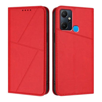Strong Magnetic Frosted Flip Leather Phone Case, For Infinix Hot 30, For Infinix Hot 20 5G, For Infinix Smart 7, For Infinix Hot 12i / Hot 20i, For Infinix Hot 20 4G, For Infinix Smart 6 Plus India, For Infinix Smart 6 HD