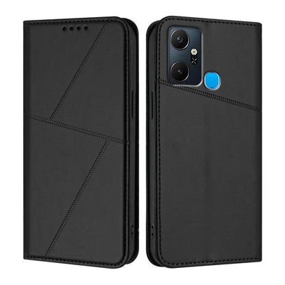 Strong Magnetic Frosted Flip Leather Phone Case, For Infinix Hot 30, For Infinix Hot 20 5G, For Infinix Smart 7, For Infinix Hot 12i / Hot 20i, For Infinix Hot 20 4G, For Infinix Smart 6 Plus India, For Infinix Smart 6 HD