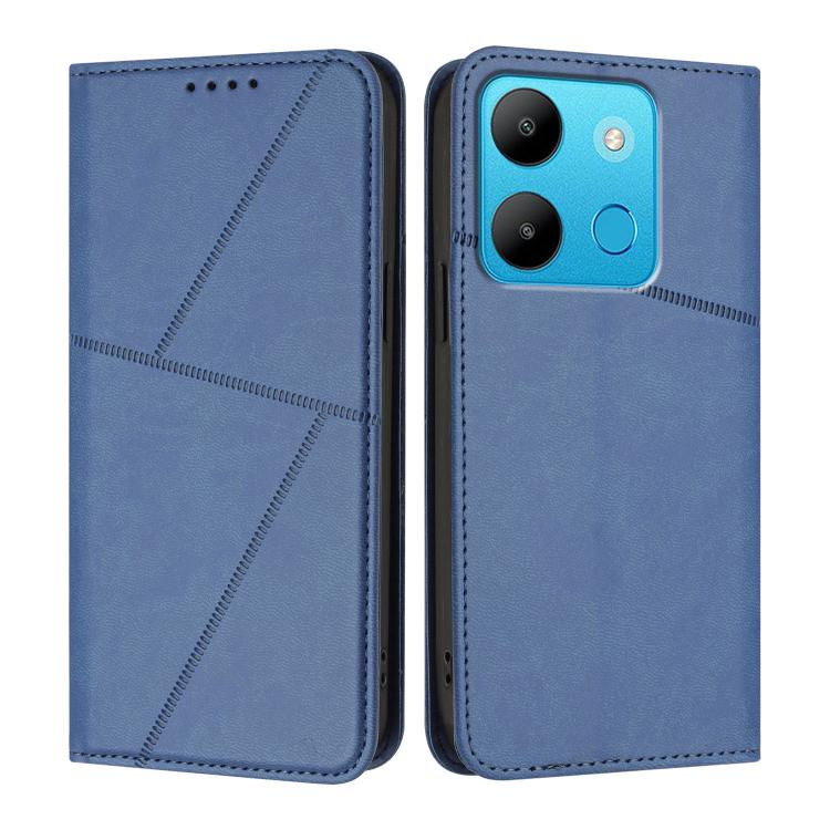 Strong Magnetic Frosted Flip Leather Phone Case, For Infinix Hot 30, For Infinix Hot 20 5G, For Infinix Smart 7, For Infinix Hot 12i / Hot 20i, For Infinix Hot 20 4G, For Infinix Smart 6 Plus India, For Infinix Smart 6 HD