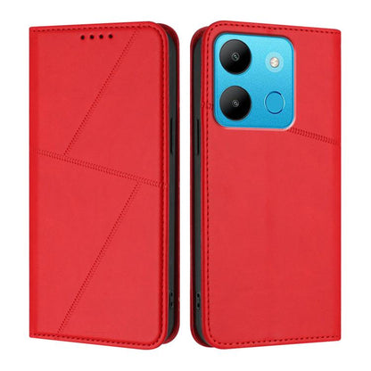 Strong Magnetic Frosted Flip Leather Phone Case, For Infinix Hot 30, For Infinix Hot 20 5G, For Infinix Smart 7, For Infinix Hot 12i / Hot 20i, For Infinix Hot 20 4G, For Infinix Smart 6 Plus India, For Infinix Smart 6 HD