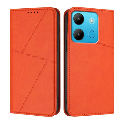 Strong Magnetic Frosted Flip Leather Phone Case, For Infinix Hot 30, For Infinix Hot 20 5G, For Infinix Smart 7, For Infinix Hot 12i / Hot 20i, For Infinix Hot 20 4G, For Infinix Smart 6 Plus India, For Infinix Smart 6 HD