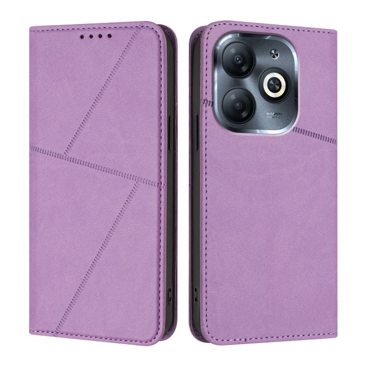 Strong Magnetic Frosted Flip Leather Phone Case, For Infinix Note 50 4G / Note 50 Pro 4G, For Infinix Hot 50 Pro 4G, For Infinix Hot 50i / Smart 9, For Infinix Hot 50 Pro+ 4G, For Infinix Hot 50 4G, For Infinix Hot 50 5G                                ...