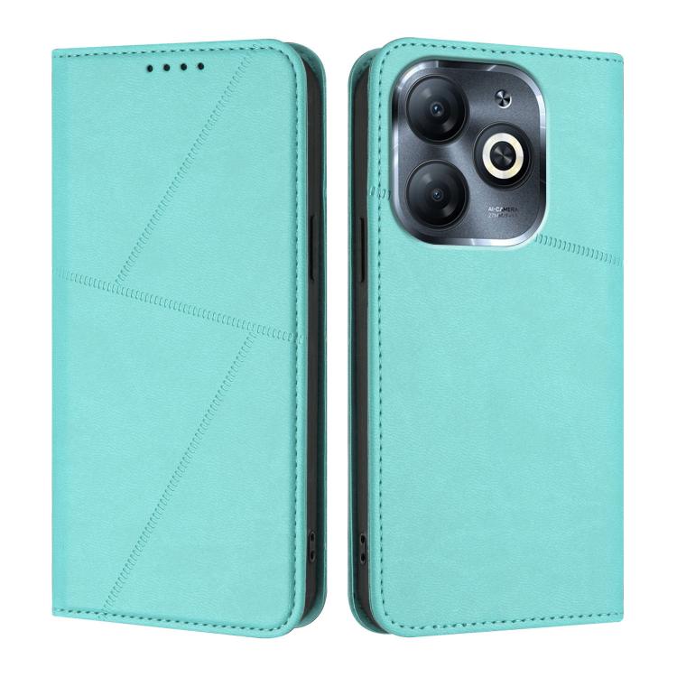 Strong Magnetic Frosted Flip Leather Phone Case, For Infinix Note 50 4G / Note 50 Pro 4G, For Infinix Hot 50 Pro 4G, For Infinix Hot 50i / Smart 9, For Infinix Hot 50 Pro+ 4G, For Infinix Hot 50 4G, For Infinix Hot 50 5G                                ...
