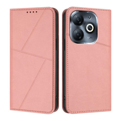 Strong Magnetic Frosted Flip Leather Phone Case, For Infinix Note 50 4G / Note 50 Pro 4G, For Infinix Hot 50 Pro 4G, For Infinix Hot 50i / Smart 9, For Infinix Hot 50 Pro+ 4G, For Infinix Hot 50 4G, For Infinix Hot 50 5G                                ...