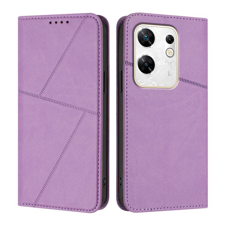 Strong Magnetic Frosted Flip Leather Phone Case, For Infinix Note 40 Pro / Note 40 Pro+, For Infinix Note 40 4G, For Infinix Hot 40 / Hot 40 Pro, For Infinix Hot 40i, For Infinix Zero 30 4G, For Infinix Hot 30 Play / Hot 30 Play NFC                    ...