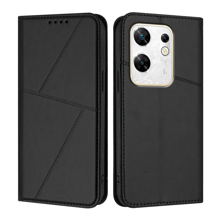 Strong Magnetic Frosted Flip Leather Phone Case, For Infinix Note 40 Pro / Note 40 Pro+, For Infinix Note 40 4G, For Infinix Hot 40 / Hot 40 Pro, For Infinix Hot 40i, For Infinix Zero 30 4G, For Infinix Hot 30 Play / Hot 30 Play NFC                    ...