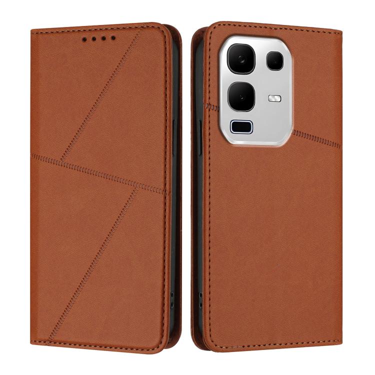Strong Magnetic Frosted Flip Leather Phone Case, For Infinix GT 50 Pro 5G, For Infinix Hot 70 5G, For Infinix Note Edge 5G, For Infinix Smart 20 4G, For Infinix Note 60 5G, For Infinix Hot 60 4G / Hot 60i 4G, For Infinix Smart 10 Plus 4G               ...