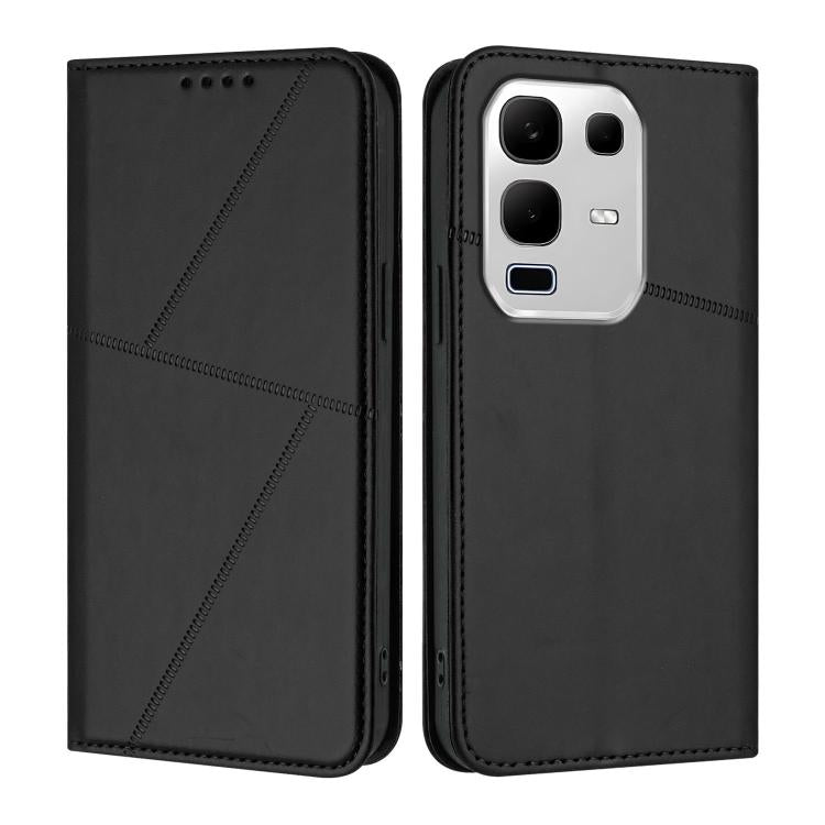 Strong Magnetic Frosted Flip Leather Phone Case, For Infinix GT 50 Pro 5G, For Infinix Hot 70 5G, For Infinix Note Edge 5G, For Infinix Smart 20 4G, For Infinix Note 60 5G, For Infinix Hot 60 4G / Hot 60i 4G, For Infinix Smart 10 Plus 4G               ...