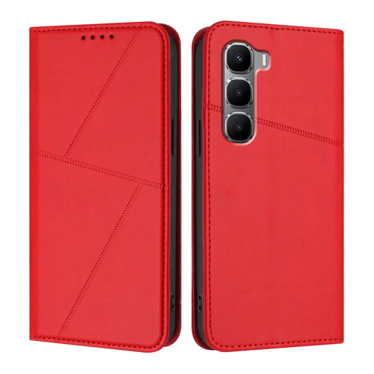 Strong Magnetic Frosted Flip Leather Phone Case, For Infinix GT 50 Pro 5G, For Infinix Hot 70 5G, For Infinix Note Edge 5G, For Infinix Smart 20 4G, For Infinix Note 60 5G, For Infinix Hot 60 4G / Hot 60i 4G, For Infinix Smart 10 Plus 4G               ...