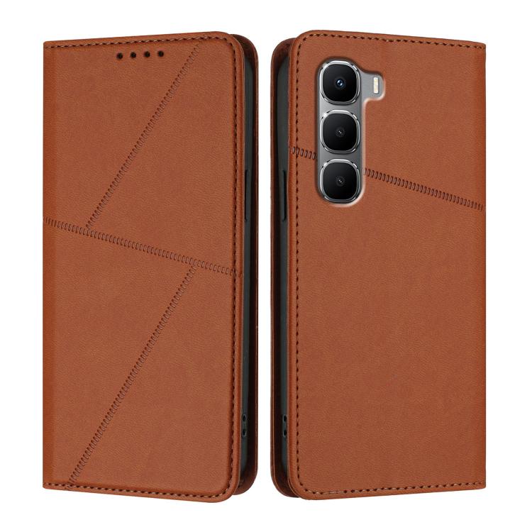 Strong Magnetic Frosted Flip Leather Phone Case, For Infinix GT 50 Pro 5G, For Infinix Hot 70 5G, For Infinix Note Edge 5G, For Infinix Smart 20 4G, For Infinix Note 60 5G, For Infinix Hot 60 4G / Hot 60i 4G, For Infinix Smart 10 Plus 4G               ...