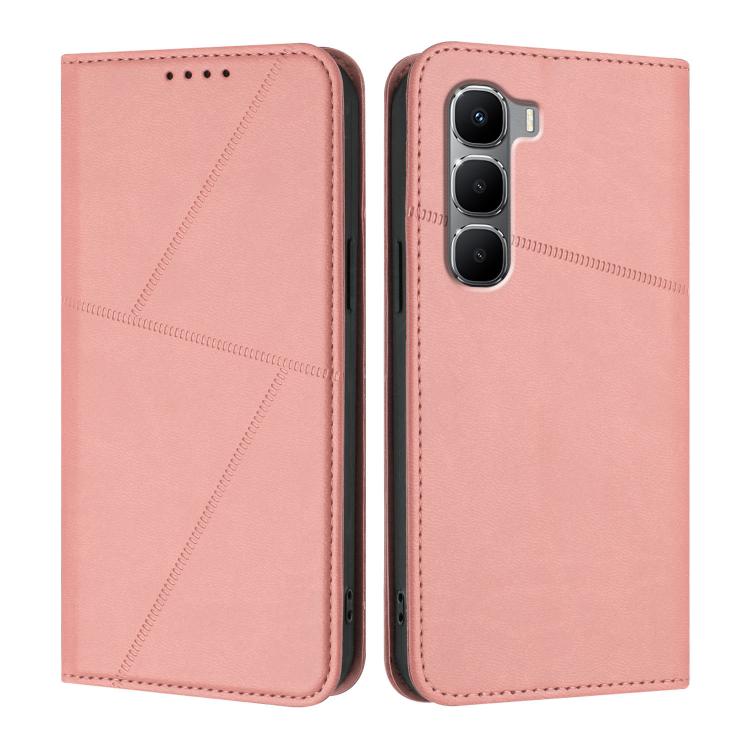 Strong Magnetic Frosted Flip Leather Phone Case, For Infinix GT 50 Pro 5G, For Infinix Hot 70 5G, For Infinix Note Edge 5G, For Infinix Smart 20 4G, For Infinix Note 60 5G, For Infinix Hot 60 4G / Hot 60i 4G, For Infinix Smart 10 Plus 4G               ...