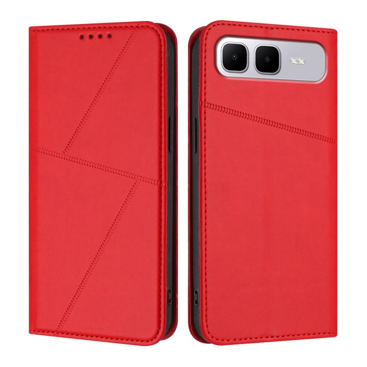 Strong Magnetic Frosted Flip Leather Phone Case, For Infinix GT 50 Pro 5G, For Infinix Hot 70 5G, For Infinix Note Edge 5G, For Infinix Smart 20 4G, For Infinix Note 60 5G, For Infinix Hot 60 4G / Hot 60i 4G, For Infinix Smart 10 Plus 4G               ...