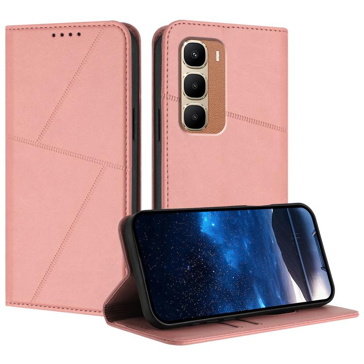 Strong Magnetic Frosted Flip Leather Phone Case, For Infinix GT 50 Pro 5G, For Infinix Hot 70 5G, For Infinix Note Edge 5G, For Infinix Smart 20 4G, For Infinix Note 60 5G, For Infinix Hot 60 4G / Hot 60i 4G, For Infinix Smart 10 Plus 4G               ...