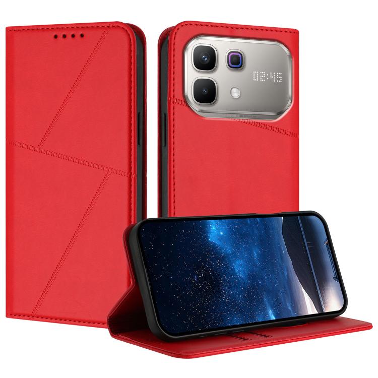 Strong Magnetic Frosted Flip Leather Phone Case, For Infinix GT 50 Pro 5G, For Infinix Hot 70 5G, For Infinix Note Edge 5G, For Infinix Smart 20 4G, For Infinix Note 60 5G, For Infinix Hot 60 4G / Hot 60i 4G, For Infinix Smart 10 Plus 4G               ...