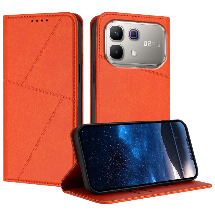 Strong Magnetic Frosted Flip Leather Phone Case, For Infinix GT 50 Pro 5G, For Infinix Hot 70 5G, For Infinix Note Edge 5G, For Infinix Smart 20 4G, For Infinix Note 60 5G, For Infinix Hot 60 4G / Hot 60i 4G, For Infinix Smart 10 Plus 4G               ...