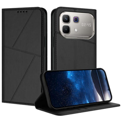 Strong Magnetic Frosted Flip Leather Phone Case, For Infinix GT 50 Pro 5G, For Infinix Hot 70 5G, For Infinix Note Edge 5G, For Infinix Smart 20 4G, For Infinix Note 60 5G, For Infinix Hot 60 4G / Hot 60i 4G, For Infinix Smart 10 Plus 4G               ...