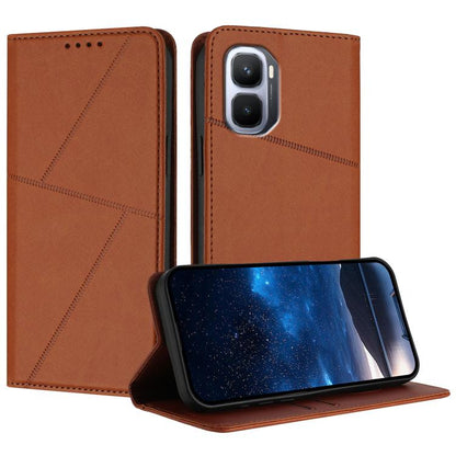 Strong Magnetic Frosted Flip Leather Phone Case, For Infinix GT 50 Pro 5G, For Infinix Hot 70 5G, For Infinix Note Edge 5G, For Infinix Smart 20 4G, For Infinix Note 60 5G, For Infinix Hot 60 4G / Hot 60i 4G, For Infinix Smart 10 Plus 4G               ...