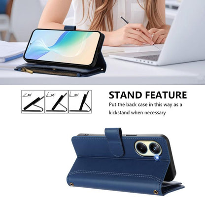Magnetic Closure 9 Card Slots Zipper Leather Case with Hand Strap, For Realme 10 Pro 5G, For Realme 10 Pro+ 5G, For Realme 10 4G Global, For Realme C30 4G / Narzo 50i Prime / C30S, For Realme GT NEO 3T, For Realme 9 Pro+ 5G / Narzo 50 Pro              ...