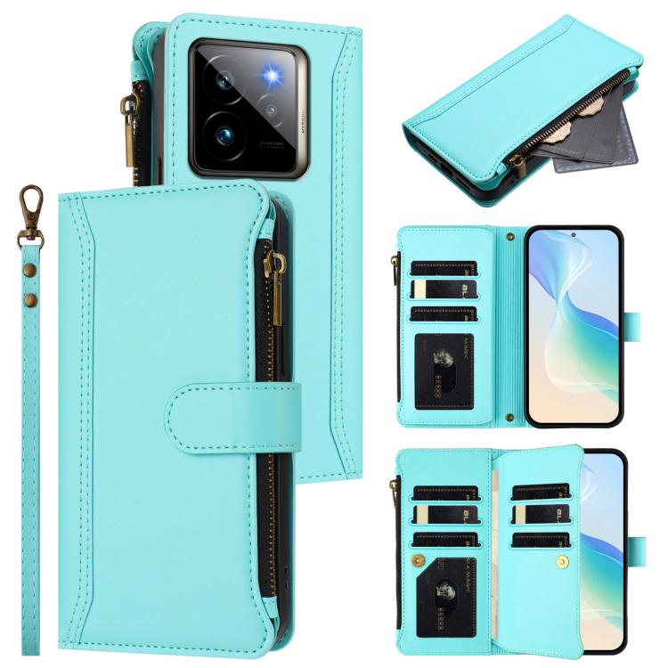 Magnetic Closure 9 Card Slots Zipper Leather Case with Hand Strap, For Realme GT7, For Realme Narzo 80 Pro, For Realme Narzo 80X, For Realme P3 Ultra 5G  Global, For Realme P3 5G Global, For Realme P3 Pro 5G  Global, For Realme 14 Pro+ 5G              ...