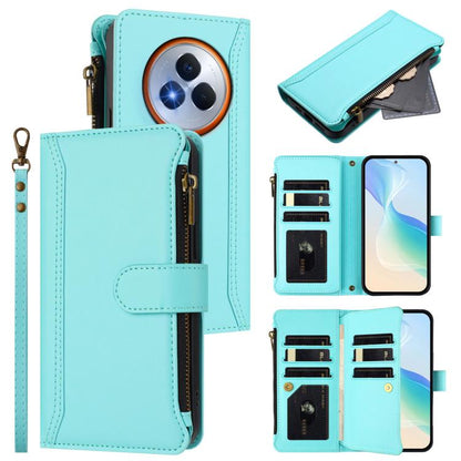 Magnetic Closure 9 Card Slots Zipper Leather Case with Hand Strap, For Realme GT7, For Realme Narzo 80 Pro, For Realme Narzo 80X, For Realme P3 Ultra 5G  Global, For Realme P3 5G Global, For Realme P3 Pro 5G  Global, For Realme 14 Pro+ 5G              ...